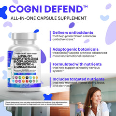 All-in-one nootropic capsules product image.