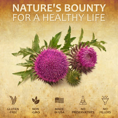 All-natural non-GMO milk thistle ingredients