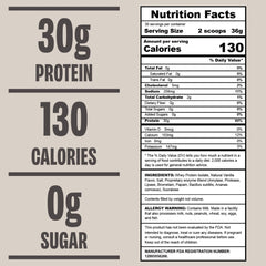 ALL THAT! NUTRITION vanilla protein shake in glass, smooth texture and satisfying flavor.