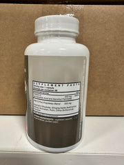 Label indicating 90 vegetarian capsules