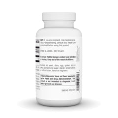 Allergen free label indicating no yeast dairy egg gluten soy or wheat