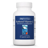 Front view of Allergy Research Group Buffered Vitamin C bottle with 120 capsules