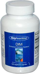 Allergy Research Group DIM Enhanced Delivery System bottle