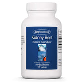 Bottle label of Allergy Research Group Kidney Beef Supplement