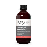 Bottle of Allergy Research Group magnesium chloride liquid 8 oz with 66.5 mg per serving