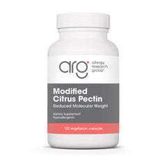Bottle of Allergy Research Group Modified Citrus Pectin 120 vegetarian capsules