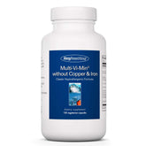 Allergy Research Group Multi-Vi-Min Without Copper and Iron bottle and capsules