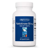 Allergy Research Group Nattokinase bottle label