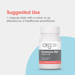 ARG doctor-developed Vitamin B6 supplement branding