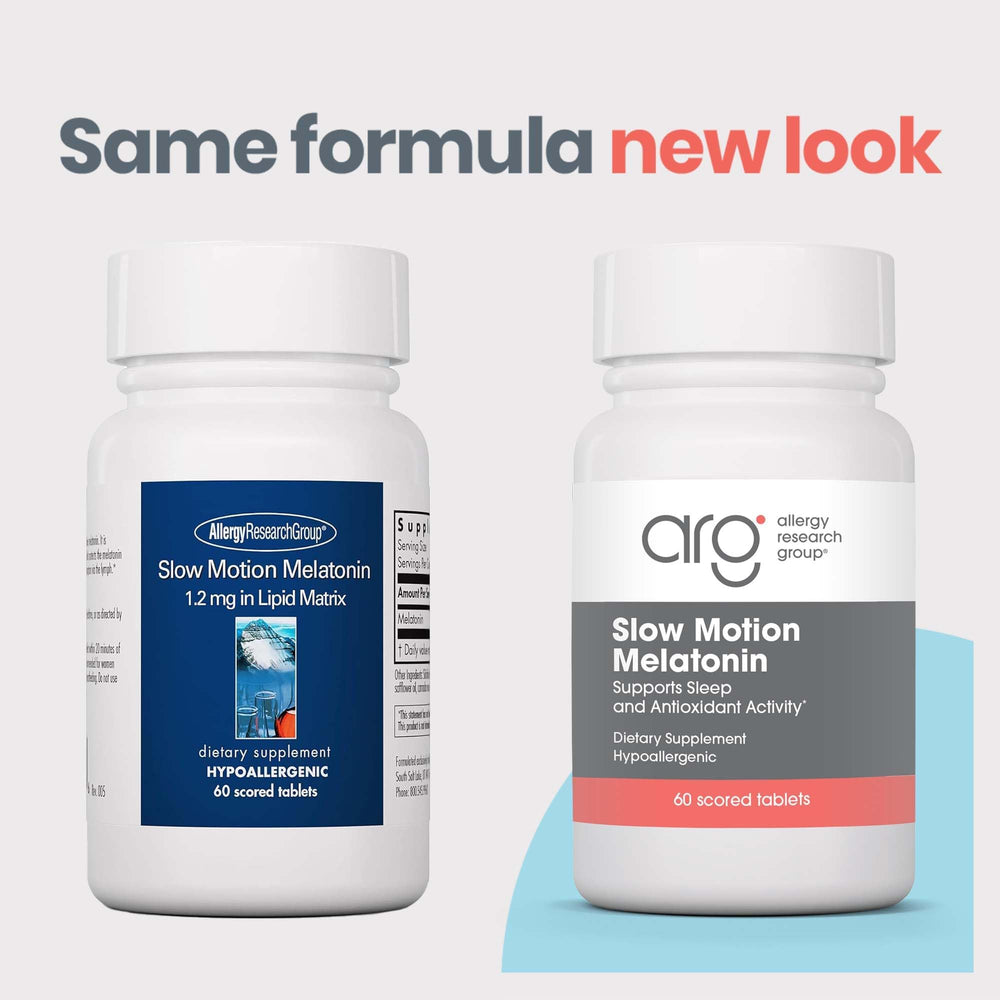 Close-up of scored 1 mg melatonin tablets