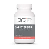 Allergy Research Group Super Vitamin B supplement bottle with capsules