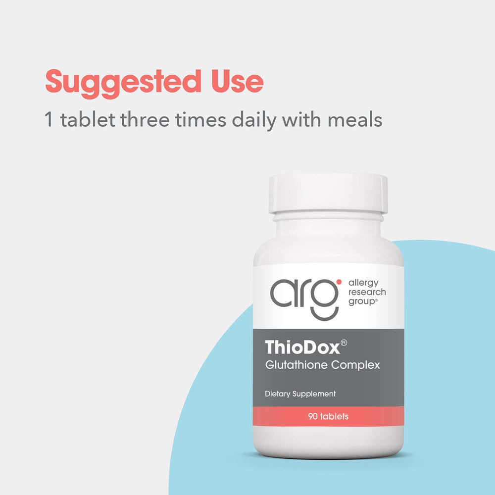 N-Acetyl-Cysteine and Vitamin C components in ThioDox