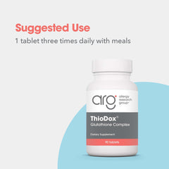 N-Acetyl-Cysteine and Vitamin C components in ThioDox