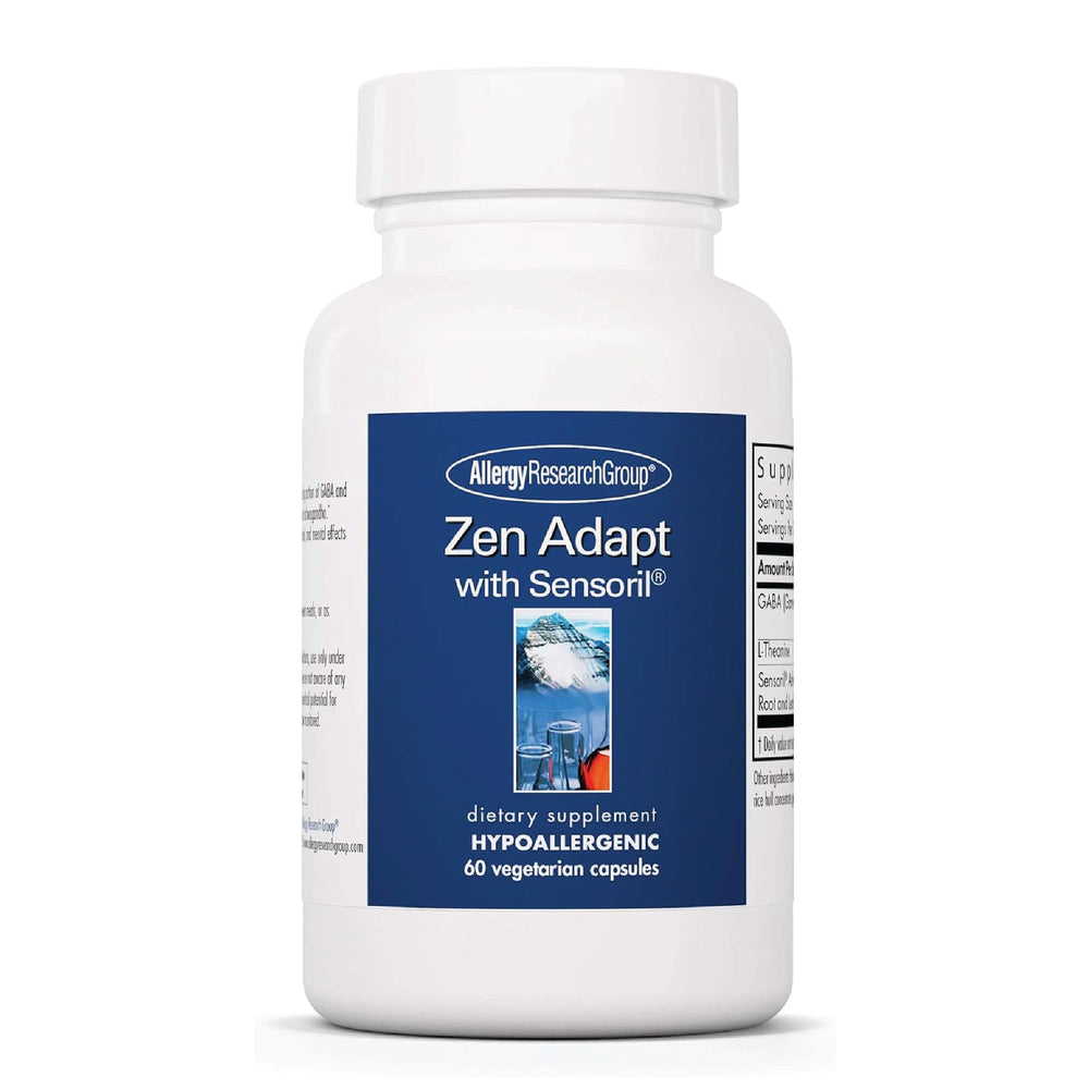 Zen Adapt Stress Support Supplement bottle front label