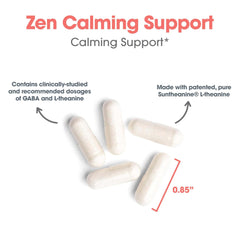 Calm energy and relaxation concept with Zen bottle