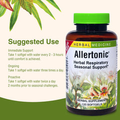 Seasonal breathing support imagery for Allertonic