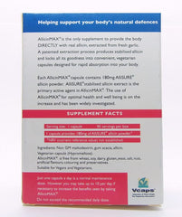 Close-up of ALLICINMAX Allicin Max capsules