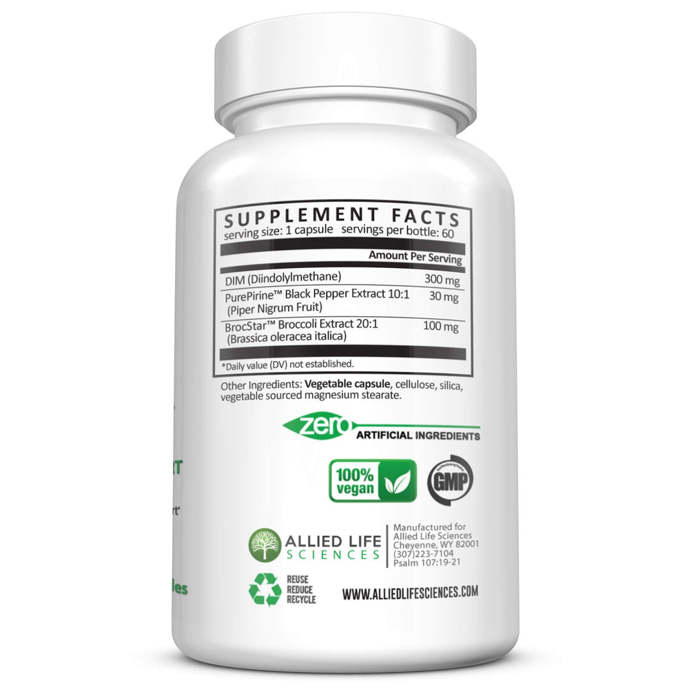 Made in USA label indicating vegan, gluten-free, non-GMO