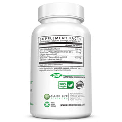 Made in USA label indicating vegan, gluten-free, non-GMO