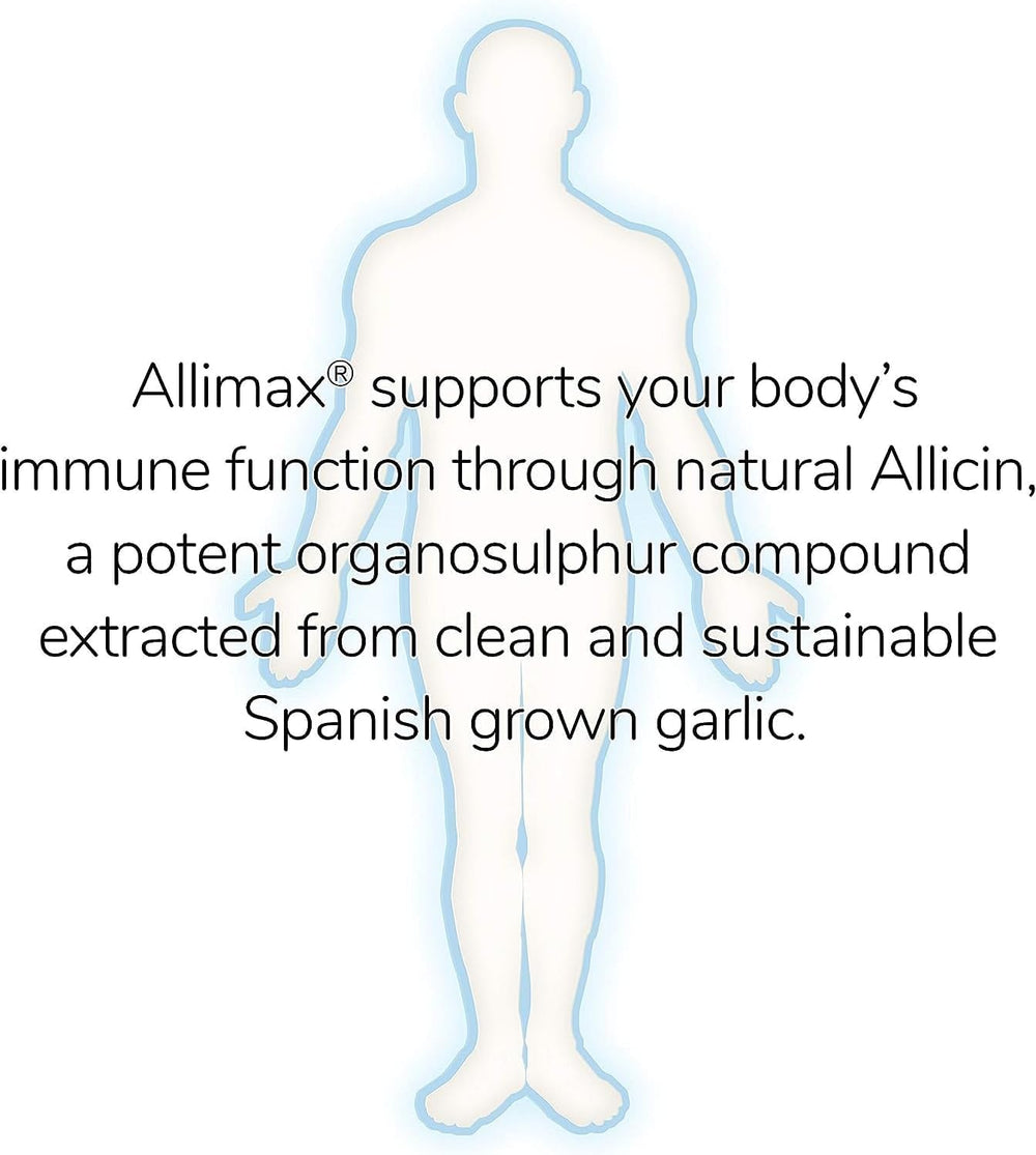 Illustration of bioactive allicin in ALLIMAX