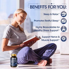 Nutritional ingredients panel for Alliwise Magnesium Glycinate Complex