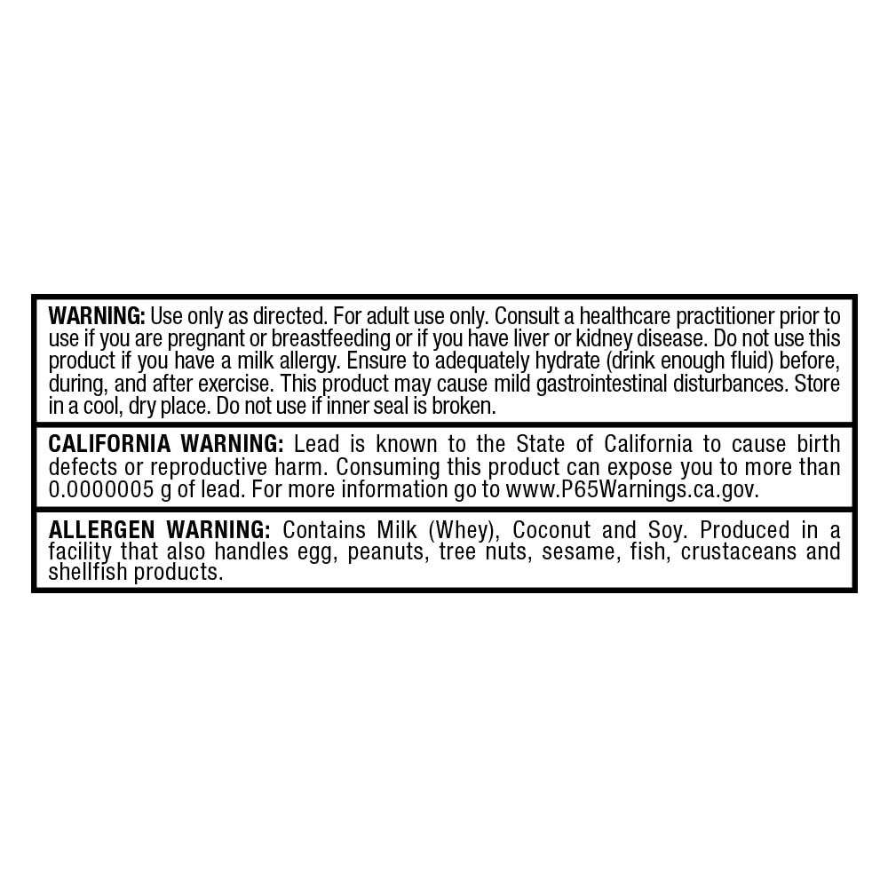 Scoop of whey protein being added to a shake