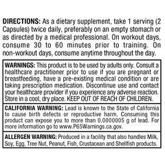 ALLMAX product showcases cgmp facility badge for purity