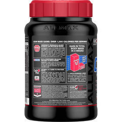 ALLMAX QuickMass chocolate protein scoop, precise serving for consistent nutrition.