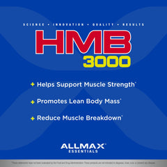 Capsules arranged for ALLMAX HMB 3000 supplement