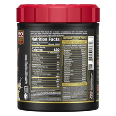 ALLMAX ISOFLEX Vanilla Whey Protein Isolate label close-up
