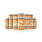 Front view of ALLWELLO Cold-Pressed Turmeric Shot bottle (60 mL)
