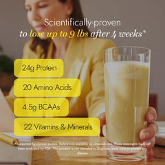 Almased morning weight-loss shake for energy and routine