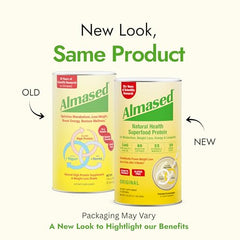 Almased shaker bottle for easy mixing of protein shakes