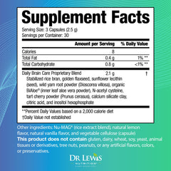 Aloe Vera brain support ingredients