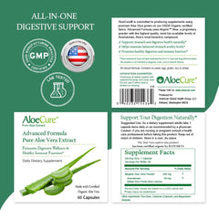 Eco-friendly packaging materials used for AloeCure capsules