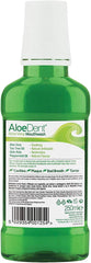 Aloe Dent Mouthwash 250ml 2-pack packaging and bottles