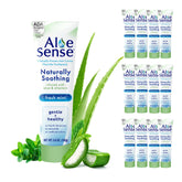 AloeSense toothpaste 5oz 12-count packaging