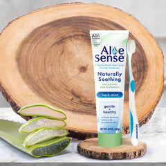 7-count box of AloeSense toothpaste