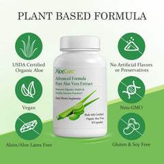 AloeCure logo and product name on label