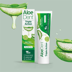 Toothpaste texture close-up