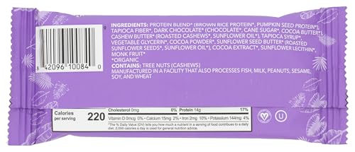 Best before date for Aloha Chocolate Fudge Brownie Protein Bar 12-pack
