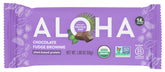 Aloha Chocolate Fudge Brownie Protein Bar 12-pack – front view