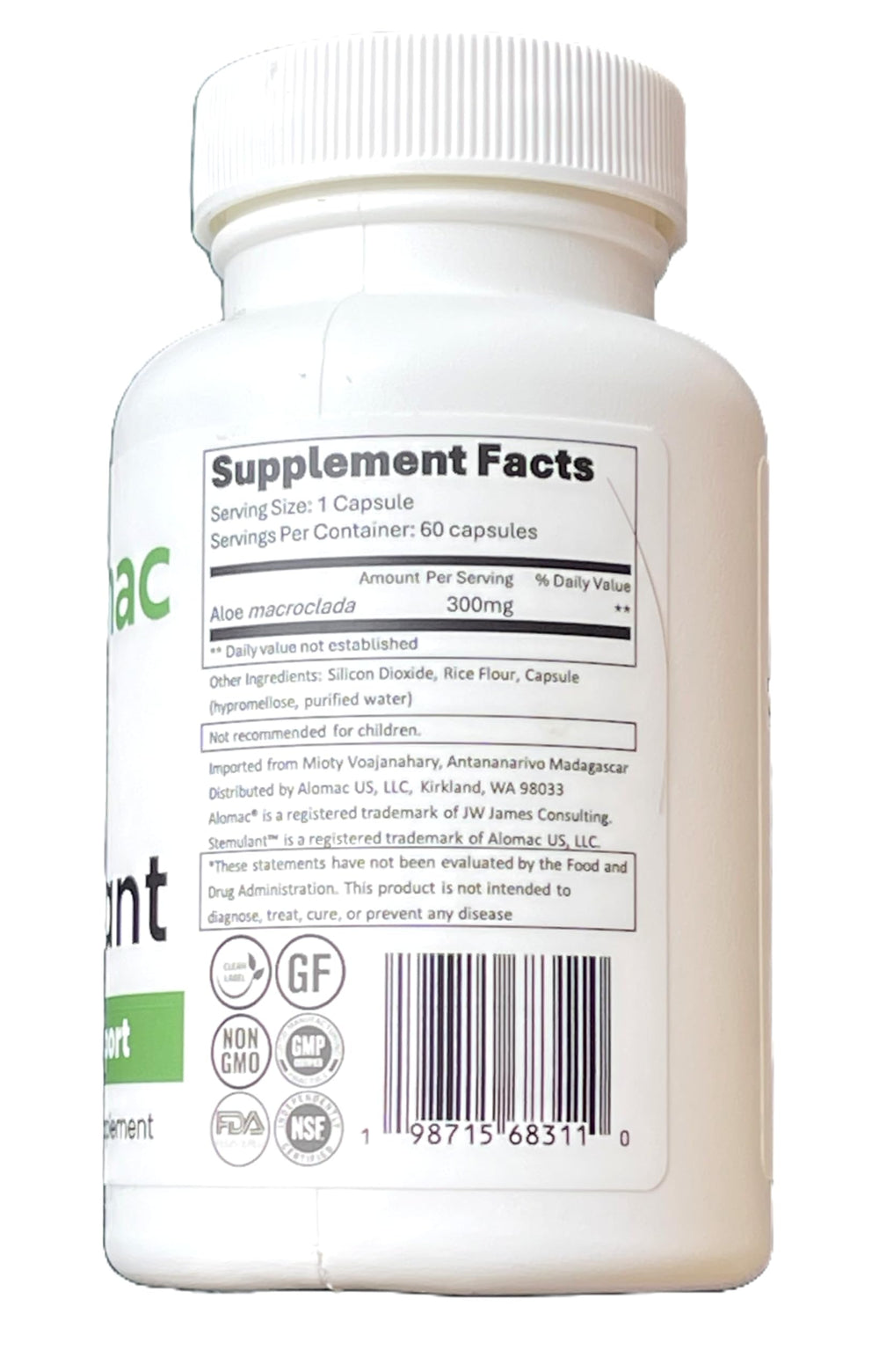 Aloe macroclada plant (Vahona) Madagascar pesticide-free sourcing