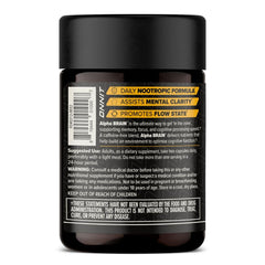 Caffeine-free claim displayed on Alpha Brain label