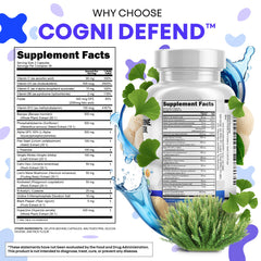 Alpha GPC capsules with two-per-day dosing.