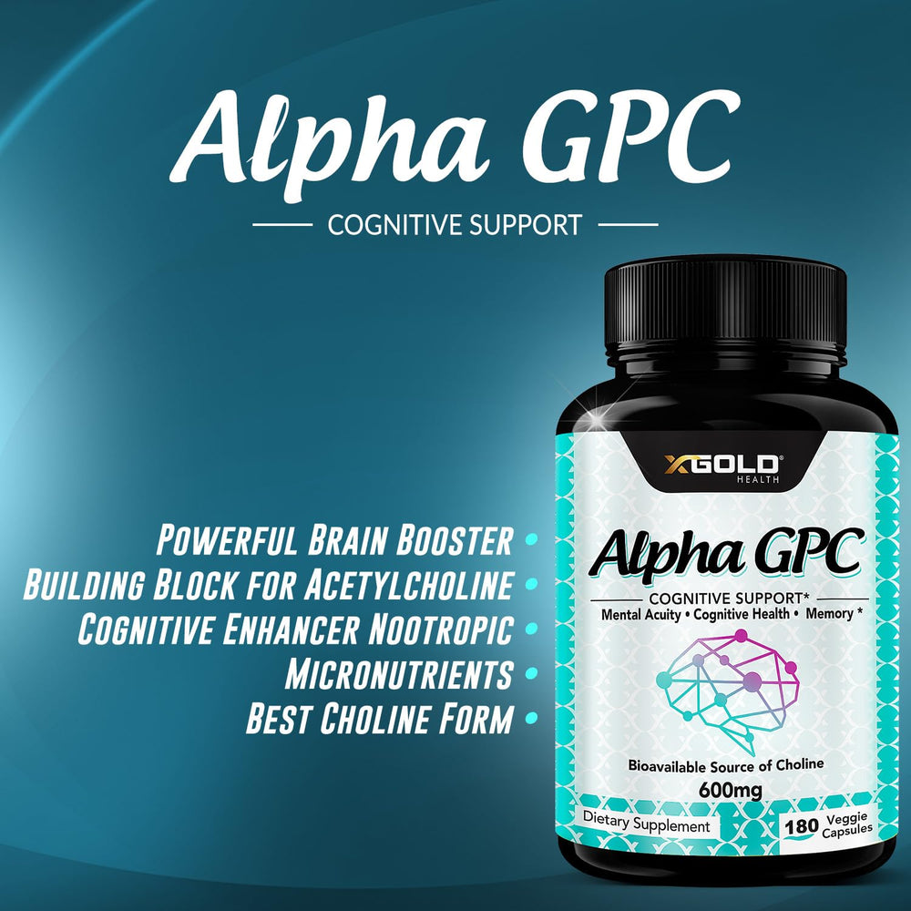 Non-GMO, gluten-free Alpha GPC Choline ingredients