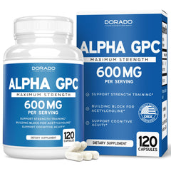Alpha GPC Choline Capsules bottle - 120 count