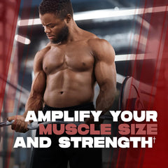 Nutrition facts panel for ALPHA LION Creatine Monohydrate