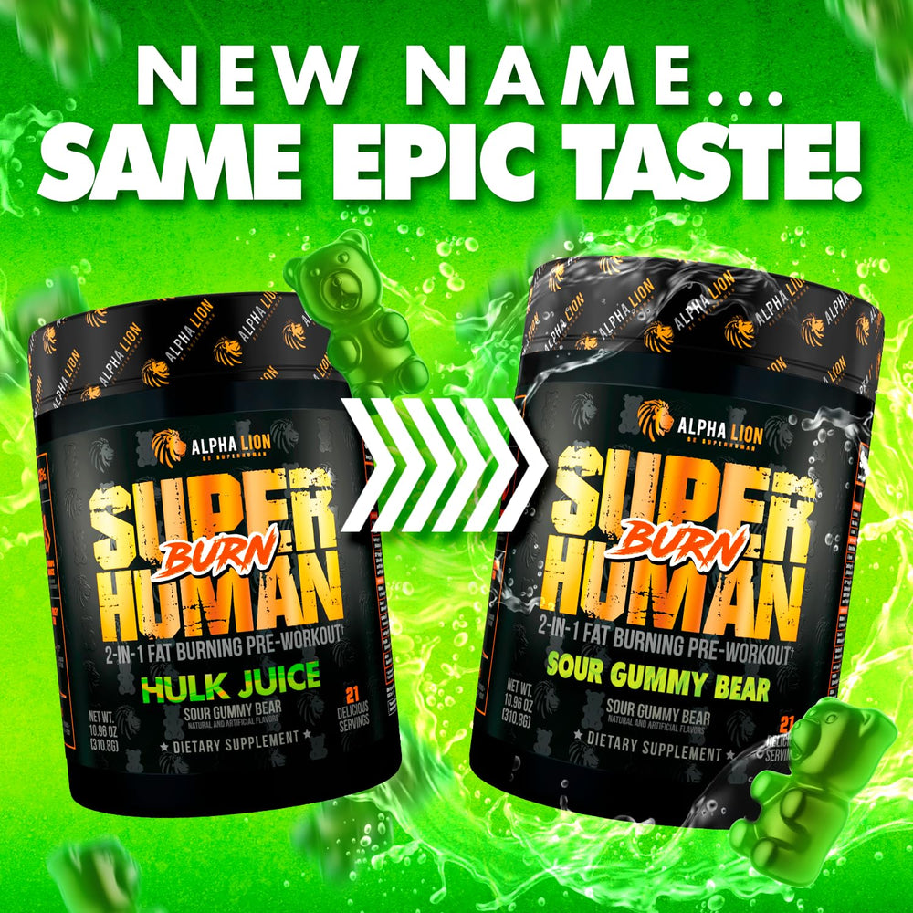 Thermogenic energy and focus from ALPHA LION Burn