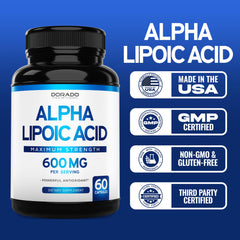 Third-party tested Alpha Lipoic Acid supplement product image